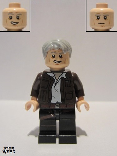 lego 2015 mini figurine sw0675 Han Solo  