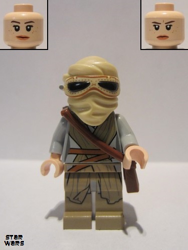 lego 2015 mini figurine sw0677a Rey