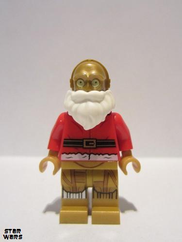 lego 2015 mini figurine sw0680 Santa C-3PO