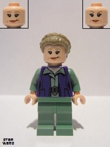 lego 2016 mini figurine sw0718 General Leia