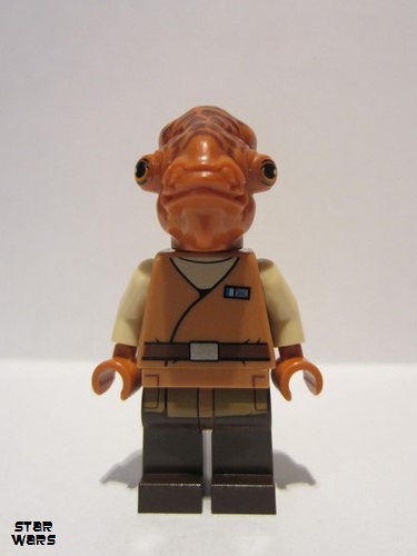 lego 2016 mini figurine sw0719 Admiral Ackbar