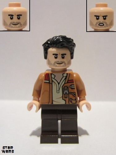 lego 2016 mini figurine sw0737 Poe Dameron