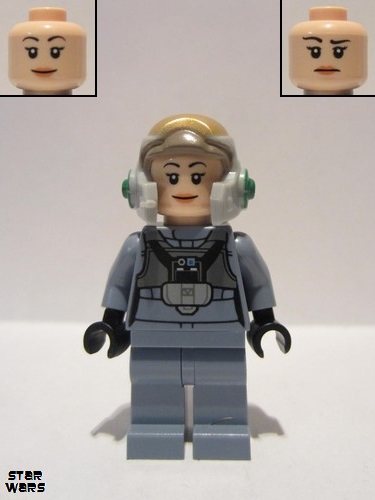 lego 2016 mini figurine sw0743 A-wing Pilot  