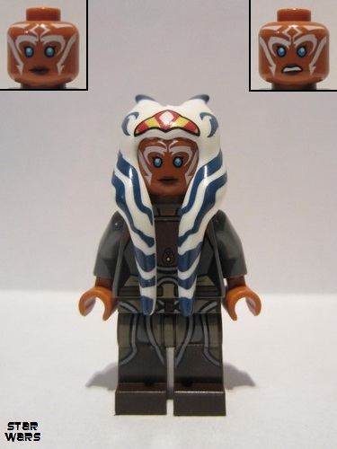 lego 2016 mini figurine sw0759 Ahsoka Tano Adult - Tunic with Armor and Belt Adulte - Tunique avec armure et ceinture