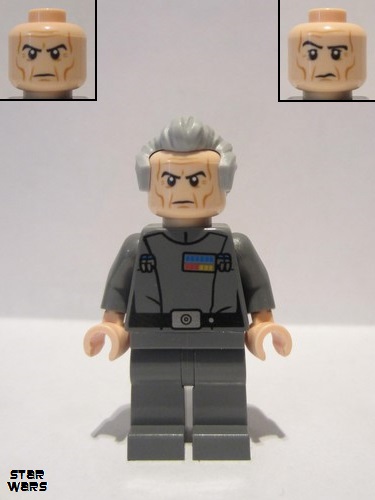 lego 2016 mini figurine sw0770 Grand Moff Tarkin