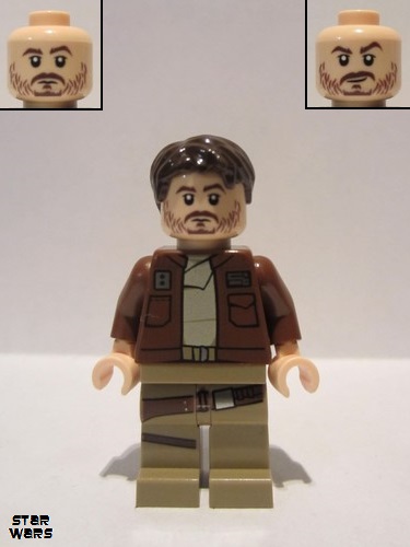 lego 2017 mini figurine sw0813 Cassian Andor  