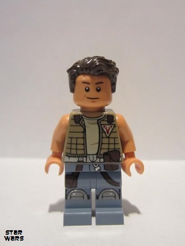 lego 2017 mini figurine sw0849 Zander Dark Tan Jacket 