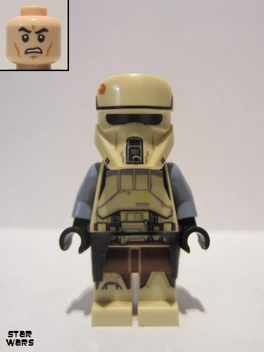 lego 2017 mini figurine sw0850 Scarif Stormtrooper