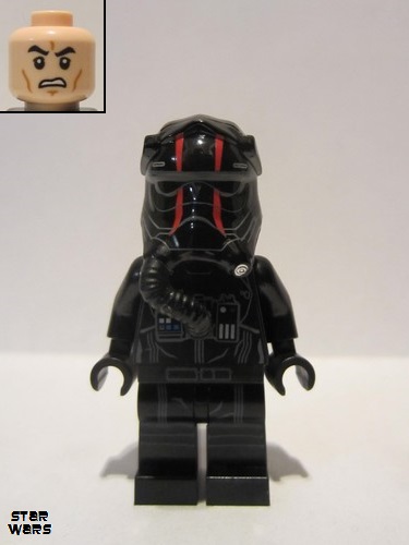 lego 2017 mini figurine sw0860 First Order TIE Pilot  