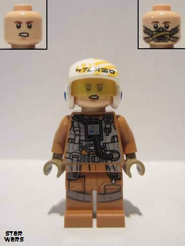 lego 2017 mini figurine sw0861 Resistance Bomber Pilot