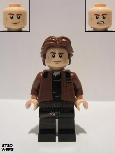 lego 2018 mini figurine sw0921 Han Solo