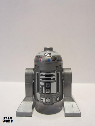 lego 2018 mini figurine sw0943 R2-Q2 Astromech Droid, Large Red Dots 