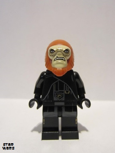 lego 2018 mini figurine sw0945 Dryden's Guard Hylobon Enforcer - Open Mouth 