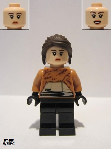 lego 2018 mini figurine sw0946 Qi'ra Fur Coat 