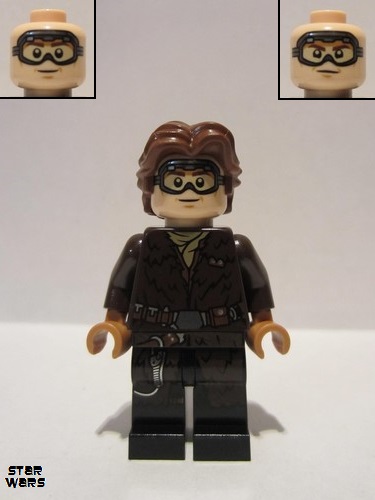 lego 2018 mini figurine sw0949 Han Solo