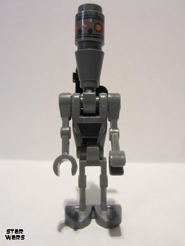 lego 2018 mini figurine sw0968 IG-88 Without Round 1 x 1 Plate 