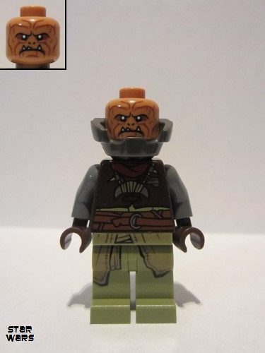 lego 2019 mini figurine sw1059 Klatooinian Raider