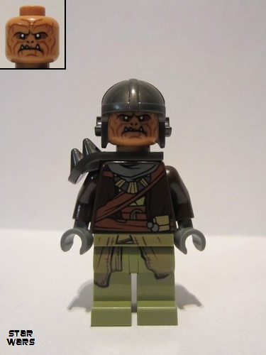 lego 2019 mini figurine sw1060 Klatooinian Raider