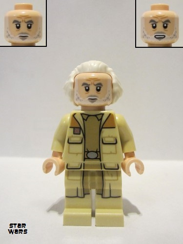 lego 2021 mini figurine sw1140 General Jan Dodonna