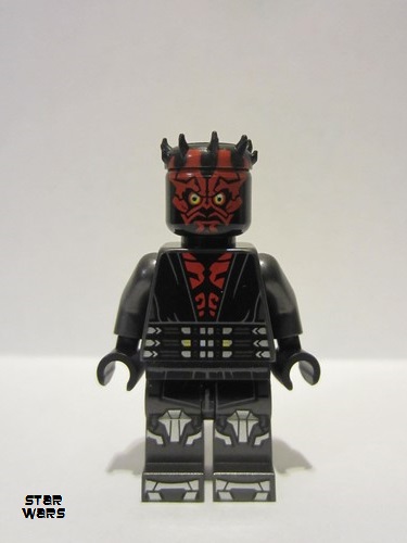 lego 2021 mini figurine sw1155 Darth Maul Printed Legs with Silver Armor 