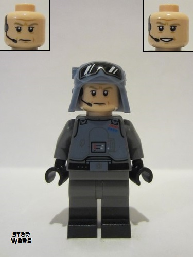 lego 2021 mini figurine sw1175 General Maximillian Veers Dual Molded Legs 