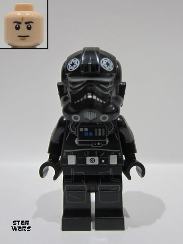 lego 2024 mini figurine sw1331 Imperial TIE Fighter / Interceptor Pilot Printed Arms 