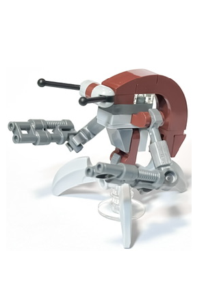 lego 2024 mini figurine sw1340 Droideka Destroyer Droid - Light Bluish Gray Claws 