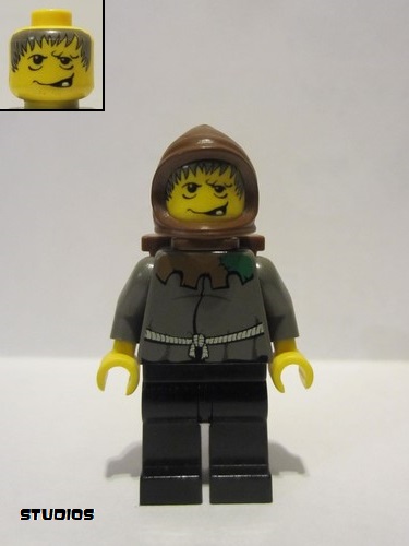 lego 2002 mini figurine hrf012 Hunchback With D-Basket 