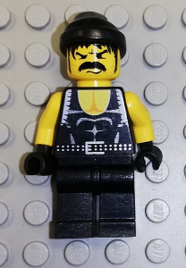 lego 2002 mini figurine stu014 Wrestler  