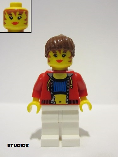 lego 2010 mini figurine stu010b Female