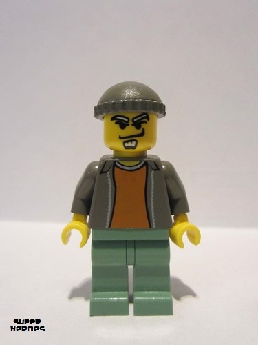 lego 2003 mini figurine spd011 Criminal  