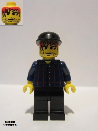 lego 2003 mini figurine spd014 Taxi Driver  