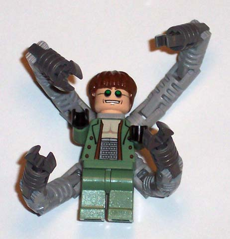 lego 2004 mini figurine spd015 Dr. Octopus / Doc Ock