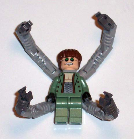 lego 2004 mini figurine spd027 Dr. Octopus / Doc Ock