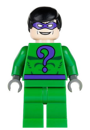 lego 2006 mini figurine bat017 The Riddler  