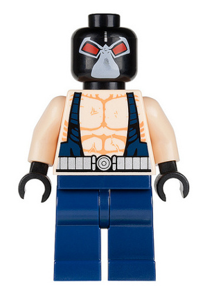 lego 2007 mini figurine bat021 Bane