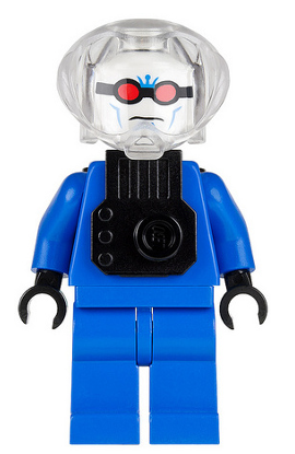 lego 2008 mini figurine bat011i Mr. Freeze