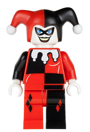 lego 2008 mini figurine bat026 Harley Quinn