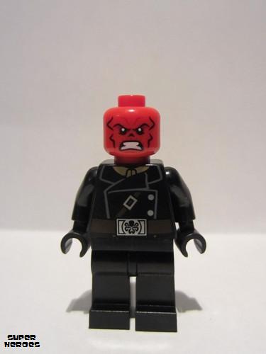 lego 2014 mini figurine sh0107 Red Skull