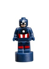 lego 2015 mini figurine 90398pb002 Captain America Statuette / Trophy