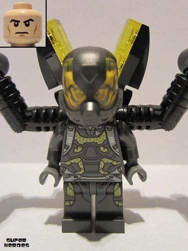 lego 2015 mini figurine sh0189 Yellow Jacket