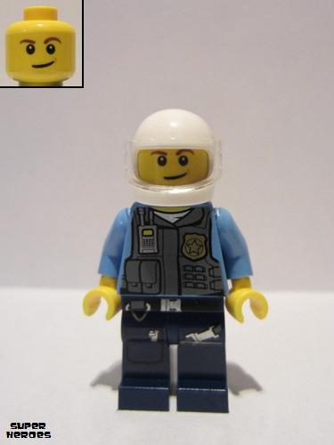 lego 2015 mini figurine sh0203 Police Officer