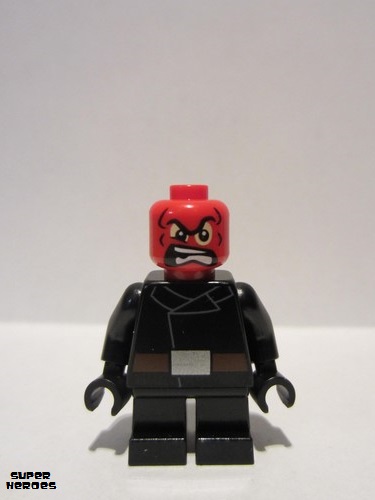 lego 2016 mini figurine sh0251 Red Skull Short Legs 