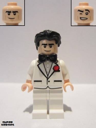 lego 2017 mini figurine sh0308 Bruce Wayne White Tuxedo 