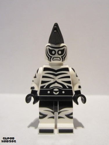 lego 2017 mini figurine sh0323 Zebra-Man