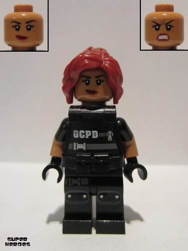 lego 2017 mini figurine sh0328 Barbara Gordon SWAT Vest 