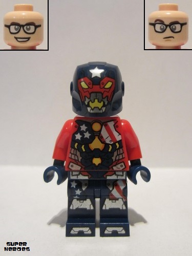 lego 2017 mini figurine sh0367 Justin Hammer  