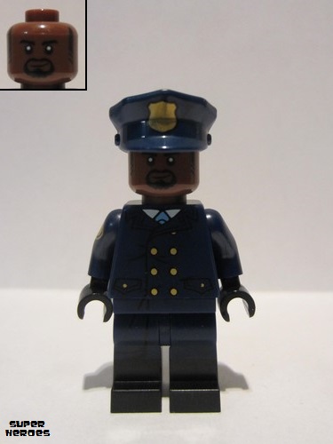 lego 2017 mini figurine sh0400 GCPD Officer 1  