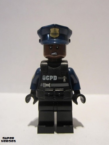 lego 2017 mini figurine sh0417 GCPD Male Officer  