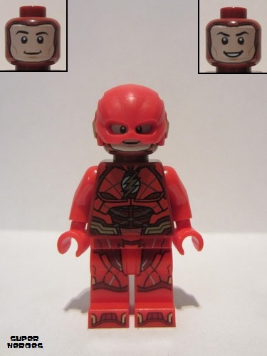 lego 2017 mini figurine sh0438 The Flash Detailed Print 